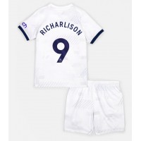 Camisa de time de futebol Tottenham Hotspur Richarlison #9 Replicas 1º Equipamento Infantil 2023-24 Manga Curta (+ Calças curtas)